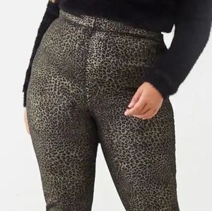 Animal print pants